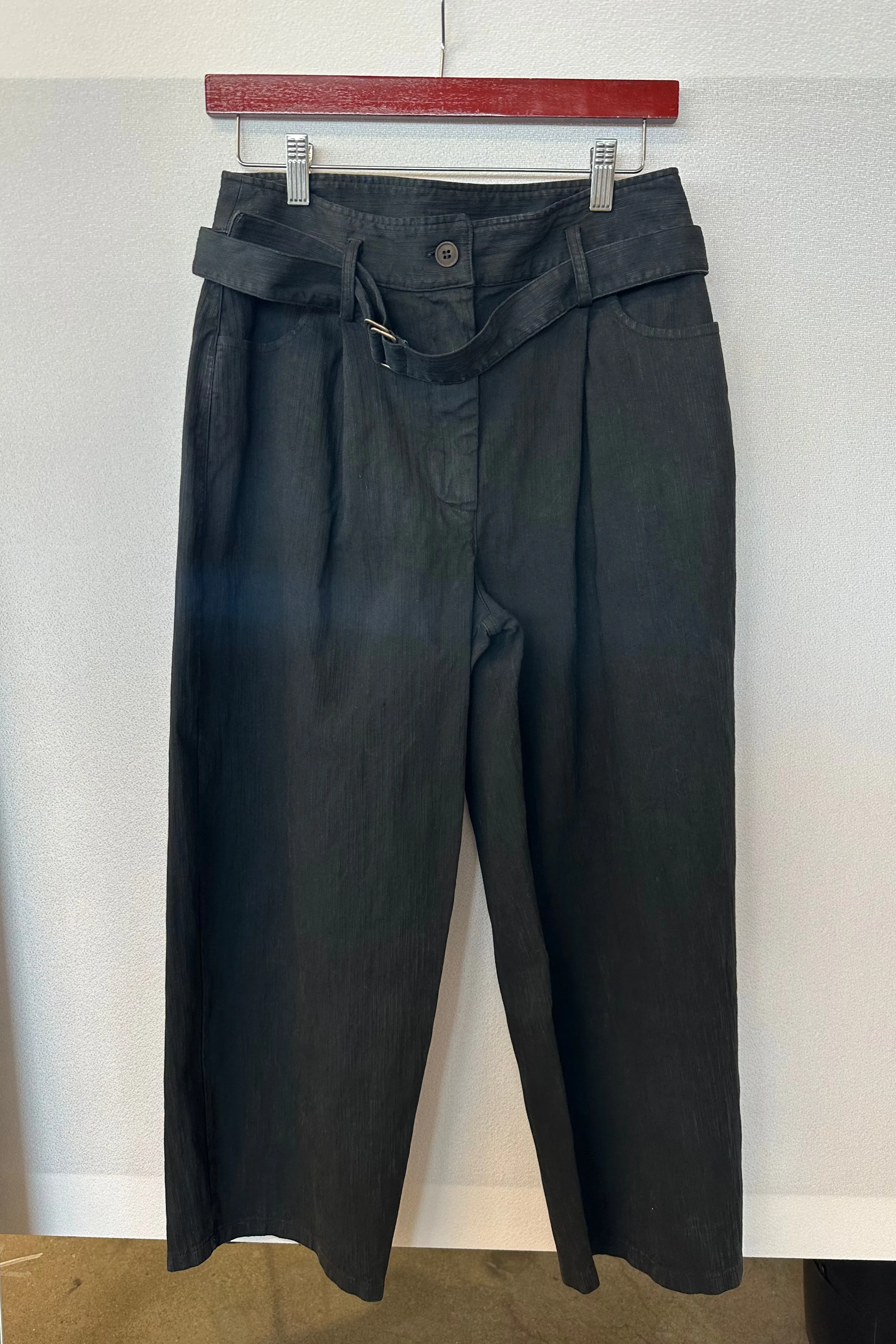 Chic Wear Textured Black Pant