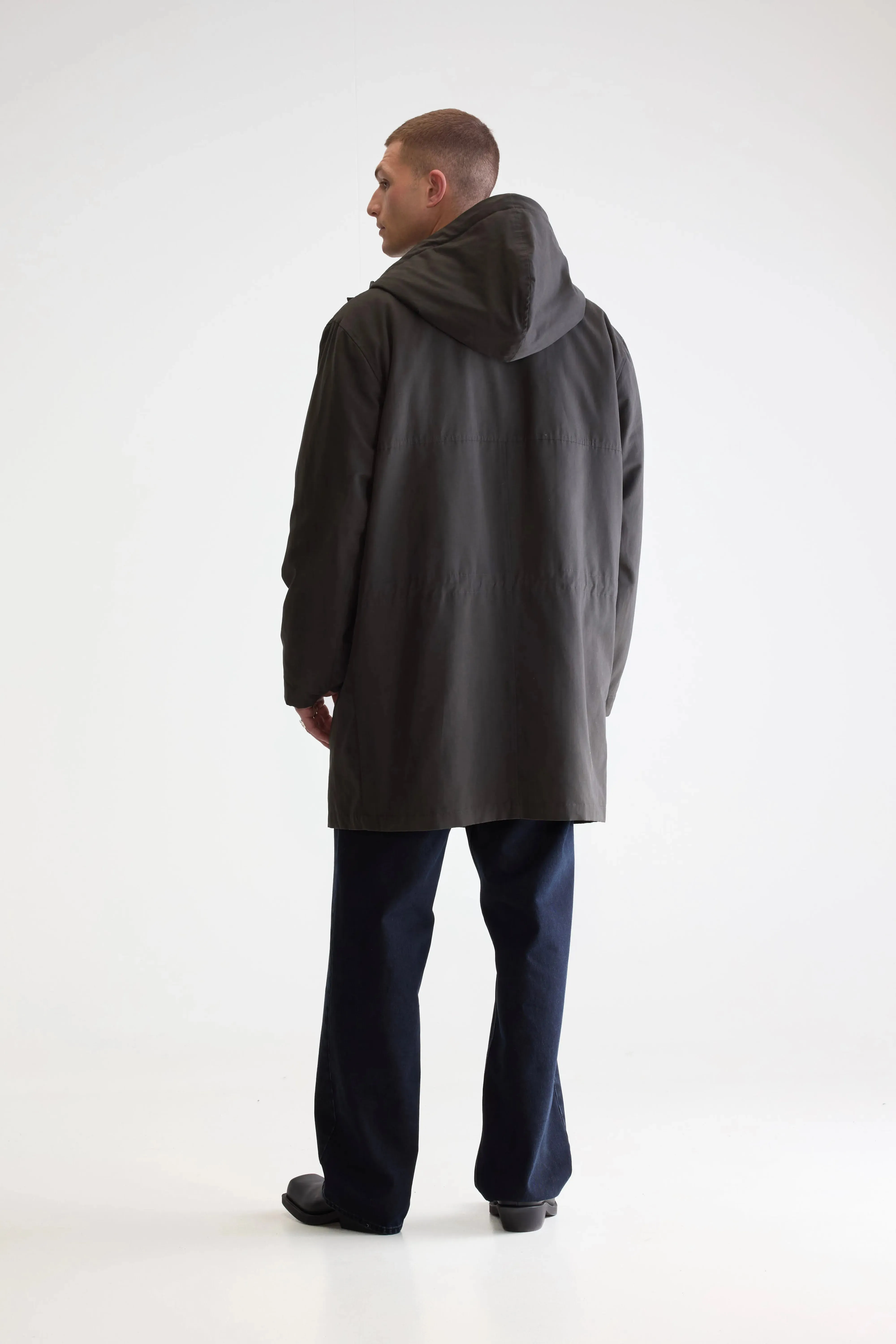Chill Day Staple Hanson hooded parka (252 / M / PIRATE)