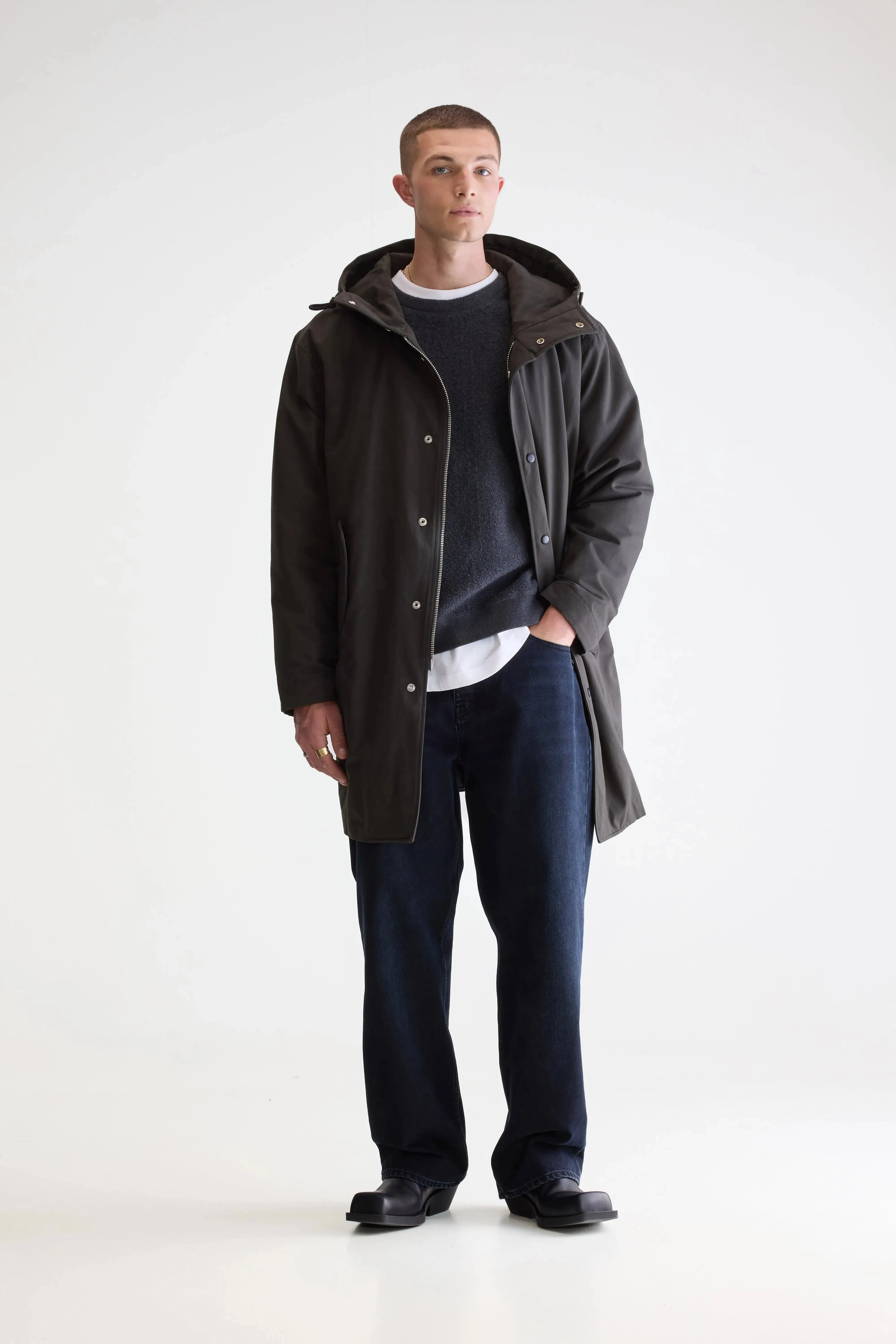 Chill Day Staple Hanson hooded parka (252 / M / PIRATE)