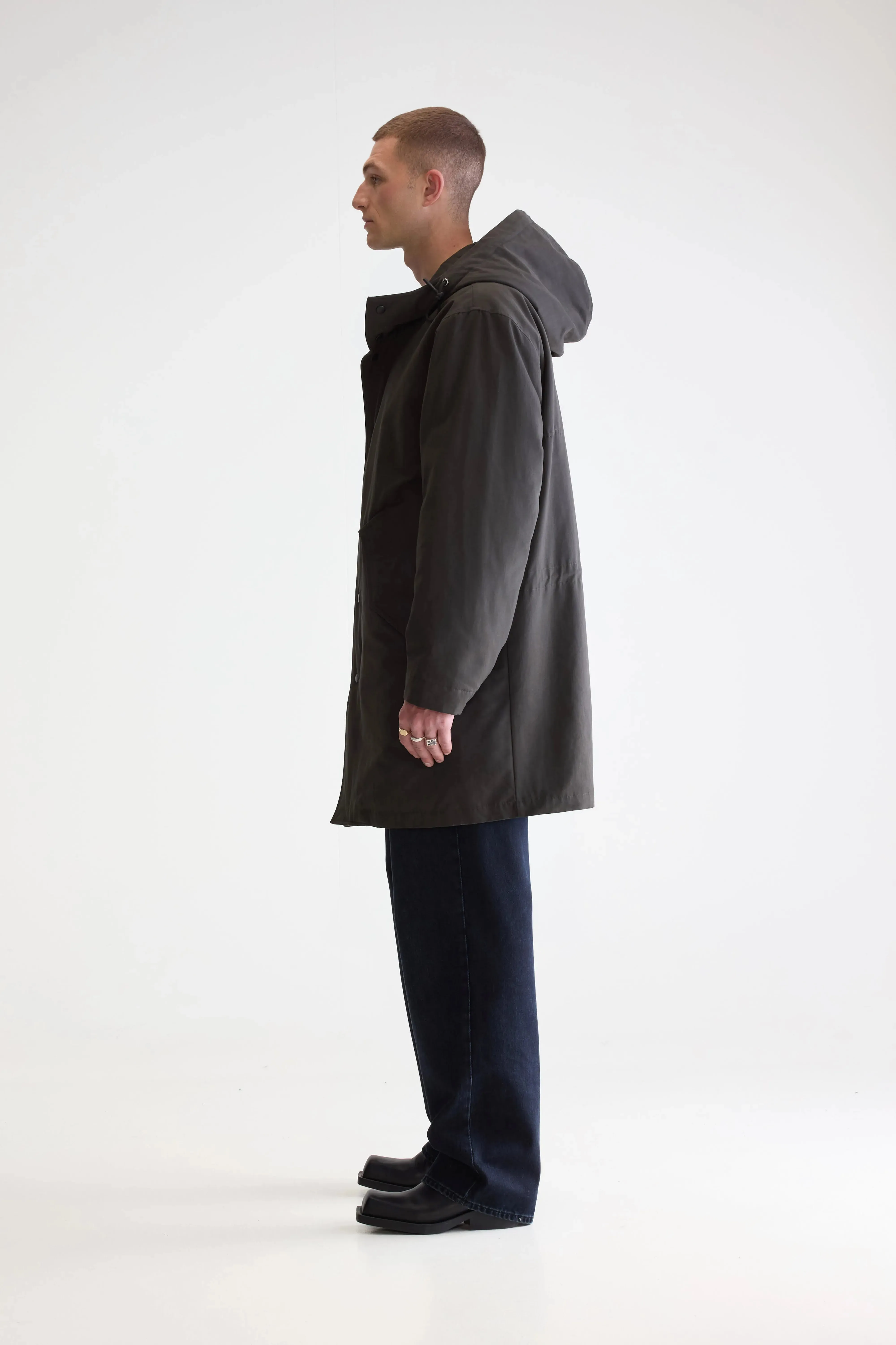 Chill Day Staple Hanson hooded parka (252 / M / PIRATE)
