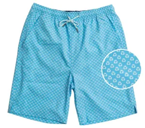 Circle of Life: Swim Trunks - Light Blue Soft Layers