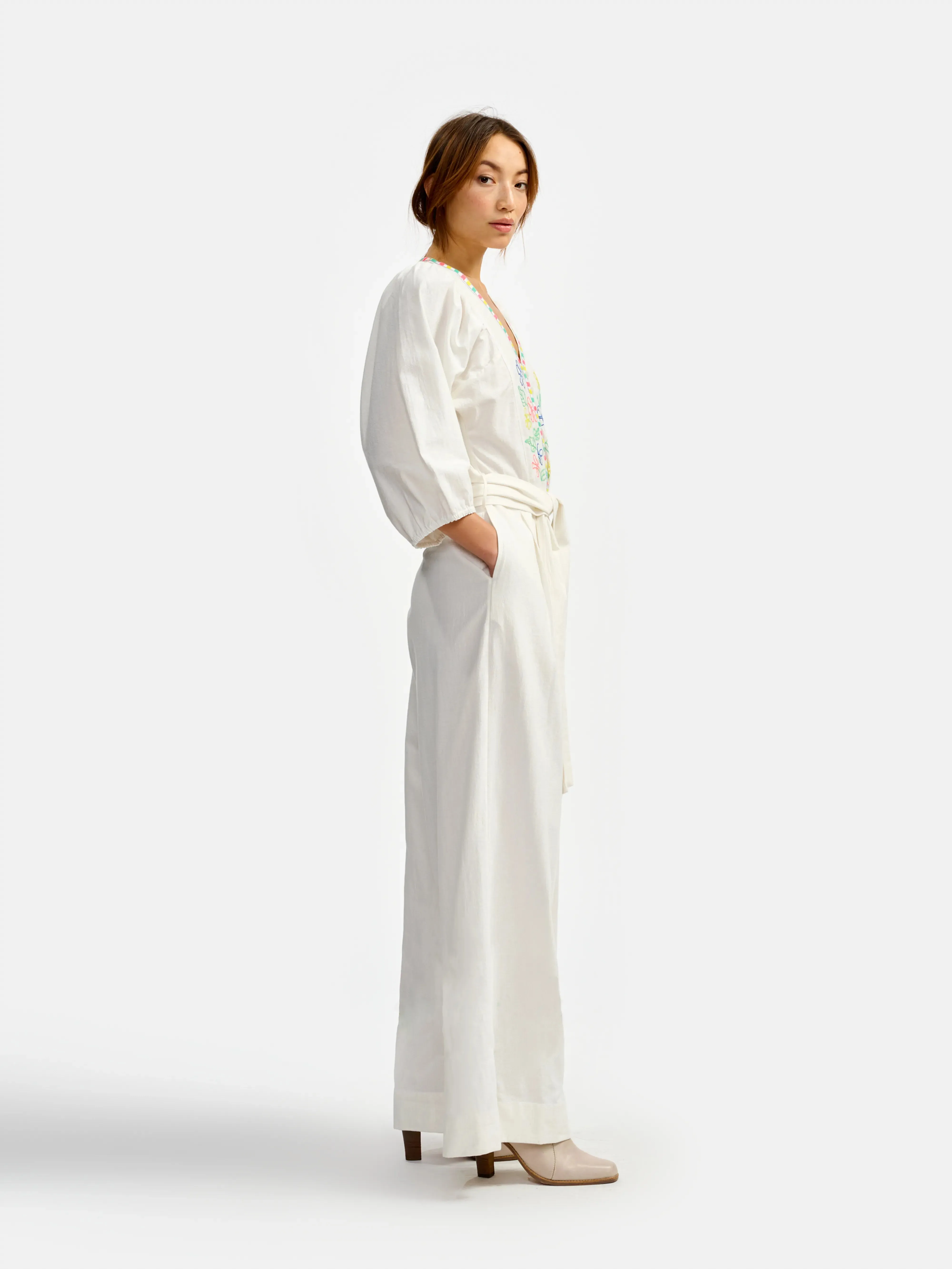 Circle Skirt icare jumpsuit (241 / W / NATURAL)