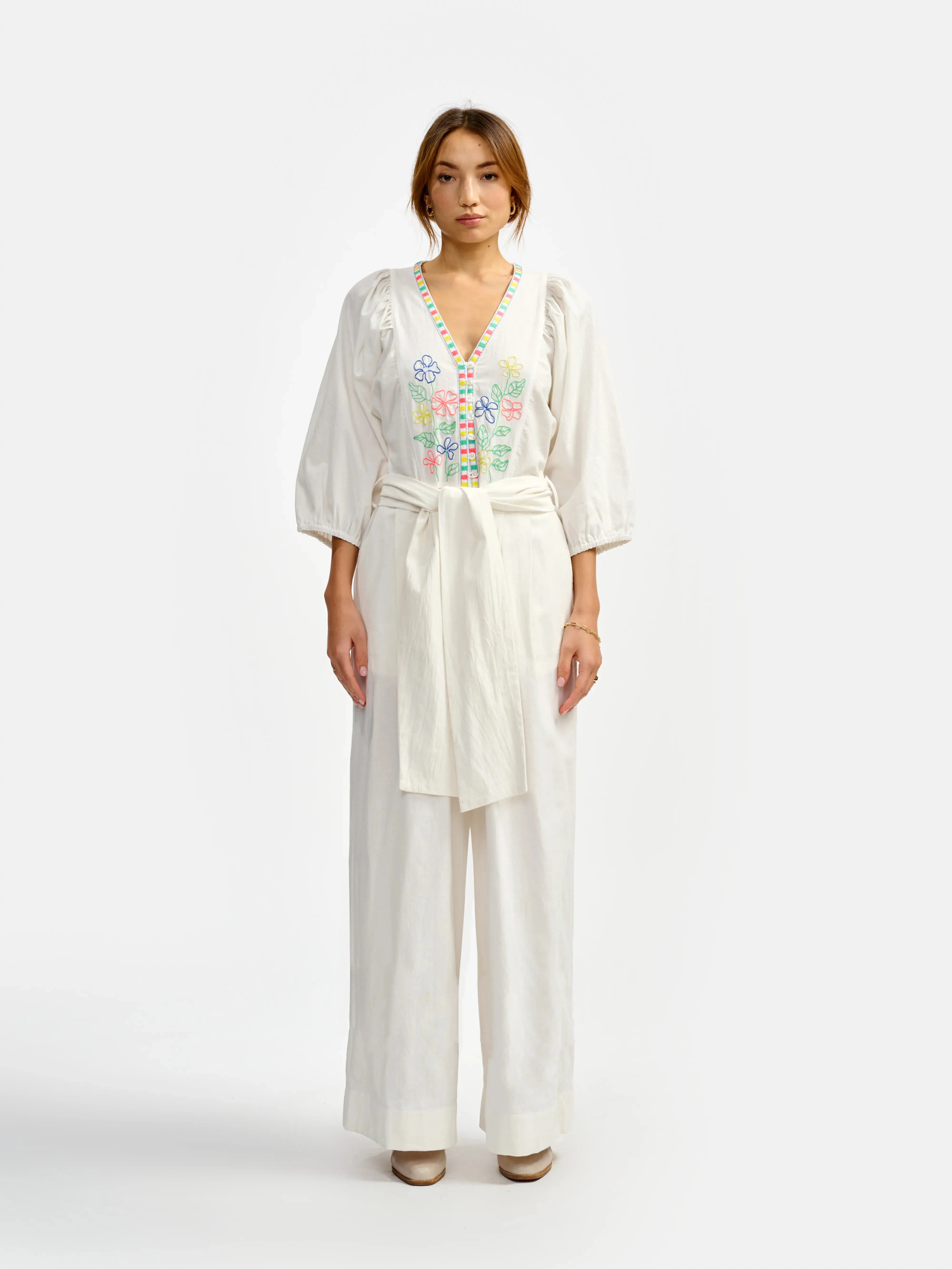 Circle Skirt icare jumpsuit (241 / W / NATURAL)