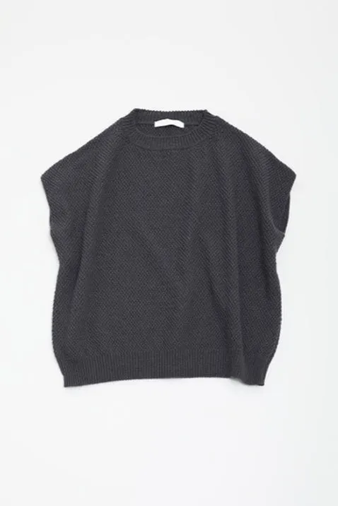 City Chic Moss North Sea Stitch Vest