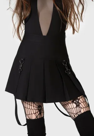 Structured Shape Refined Mood Killstar x Kihilist - Merely A Madness Mini - Skirt