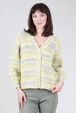 Open-Stitch Cardie, Meadow Home Comforted