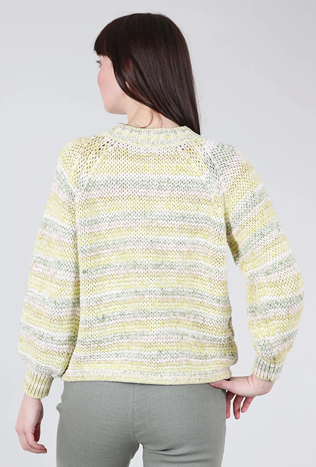 City Motion Open-Stitch Cardie, Meadow
