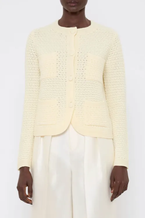 Relax Mood Tulip Buttercream Cardigan