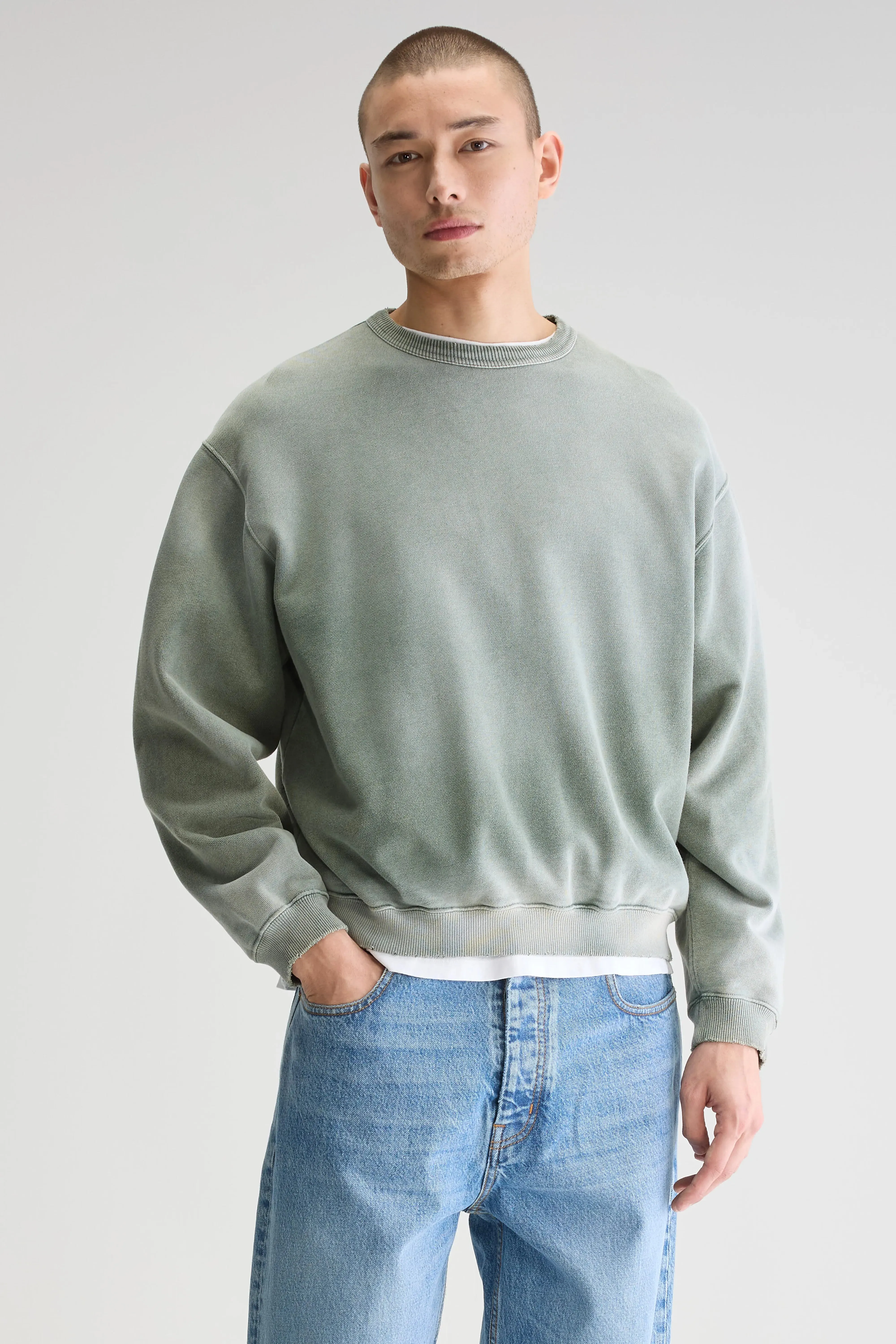 City Warmth Fabien crewneck sweatshirt (251 / M / SAGE)