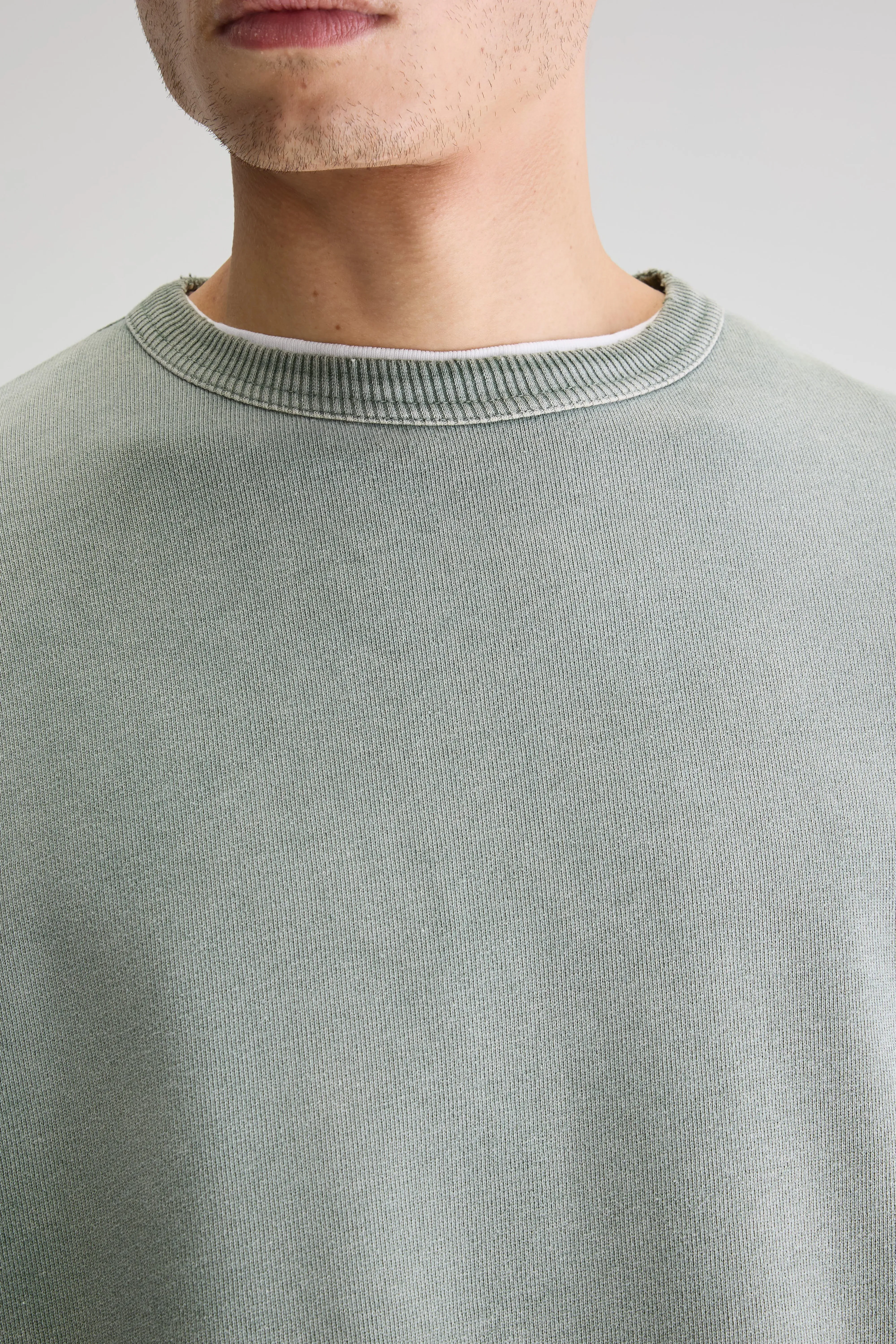 City Warmth Fabien crewneck sweatshirt (251 / M / SAGE)