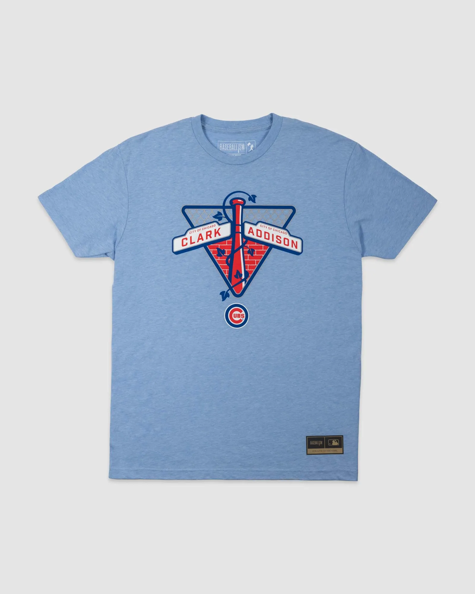 Long Sleeve Holiday Wear Clark & Addison - Chicago Cubs
