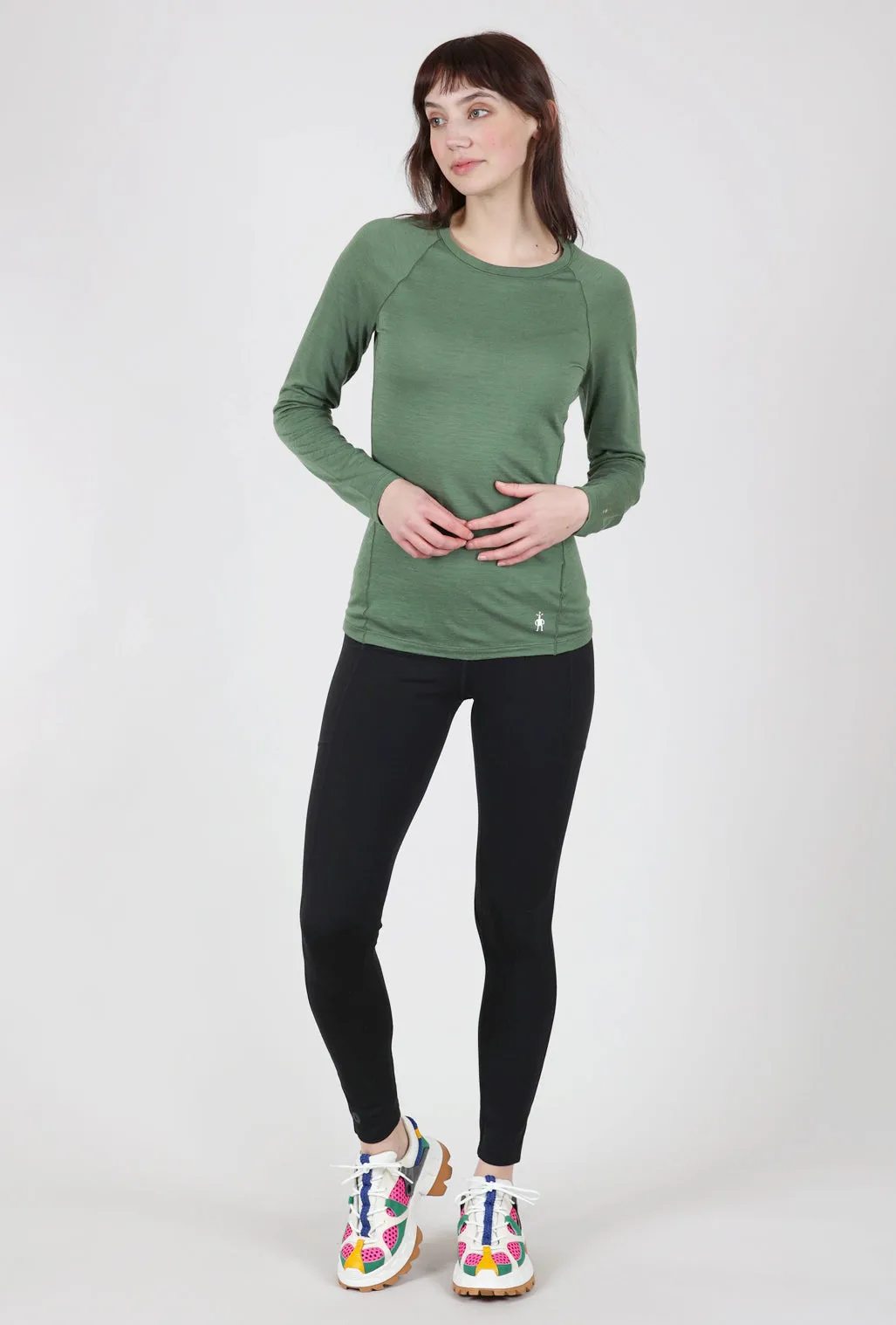 Classic All-Season Merino Base Layer, Fern Green Soft Knit
