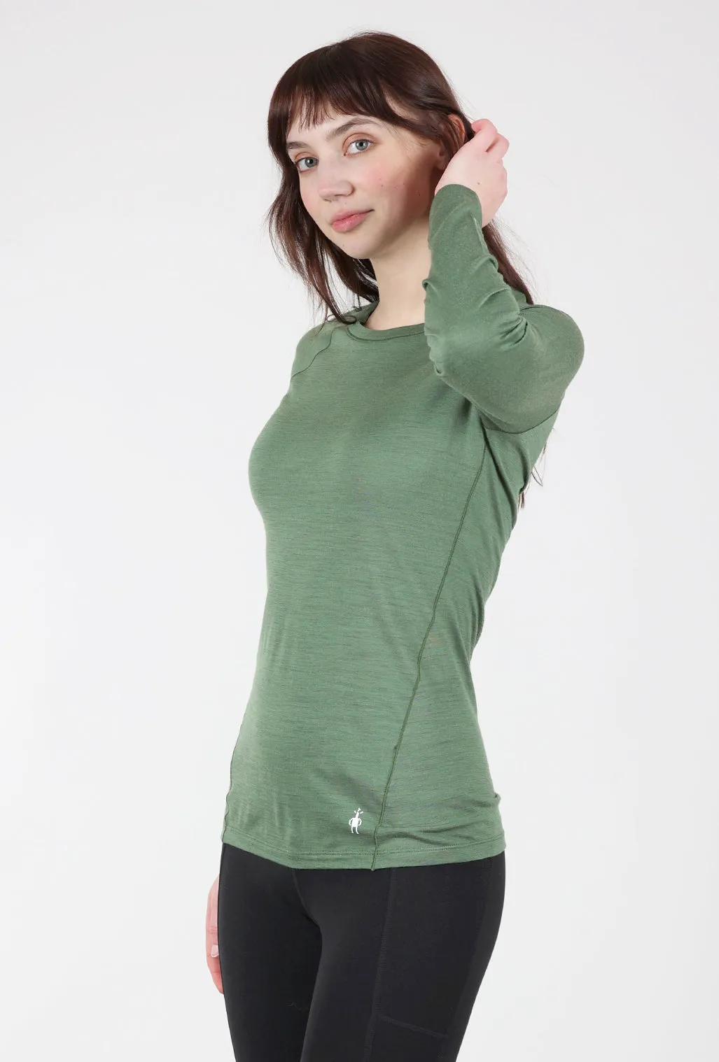 Classic All-Season Merino Base Layer, Fern Green Soft Knit