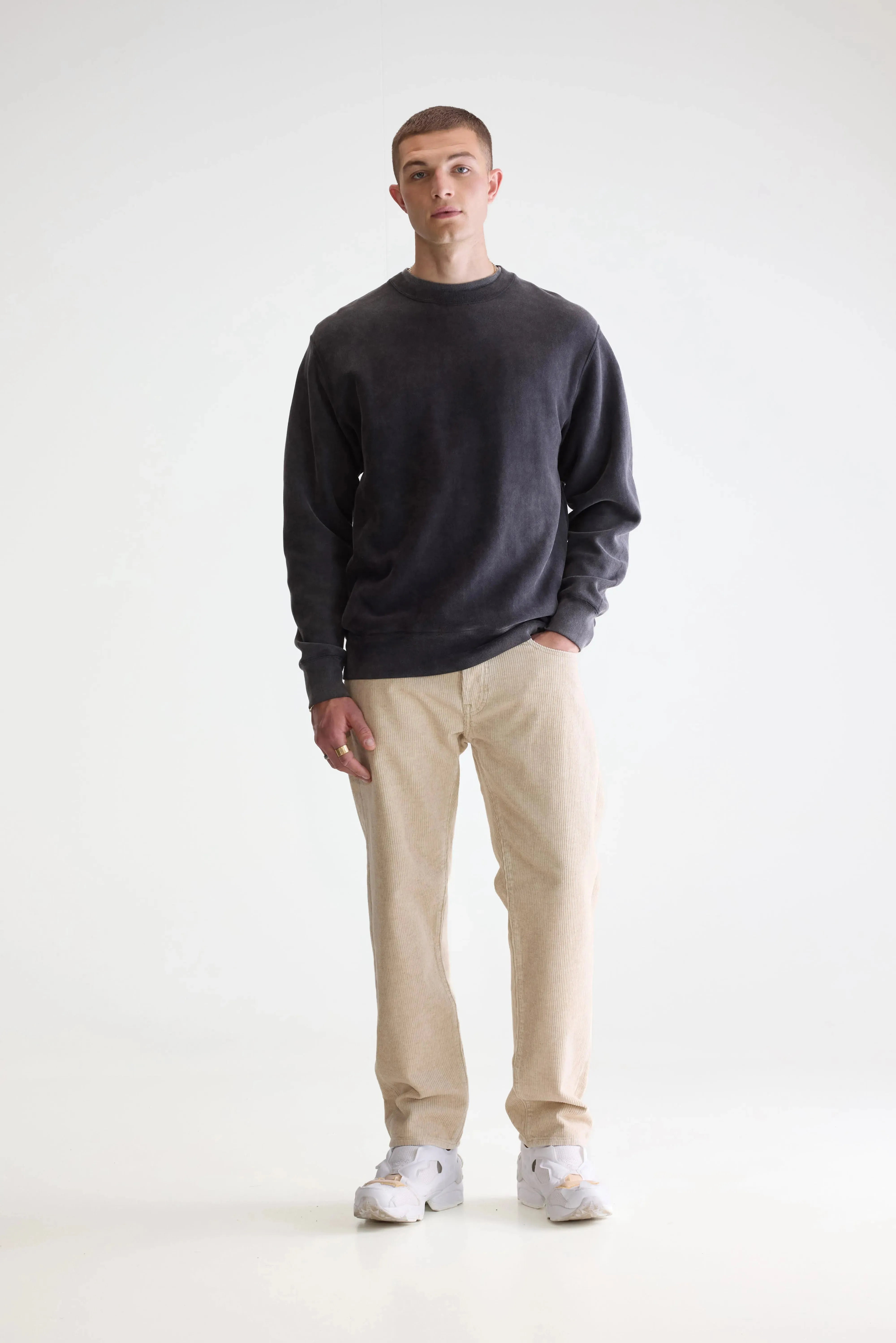 Classic Chic Flake crewneck sweatshirt (252 / M / BLACK)