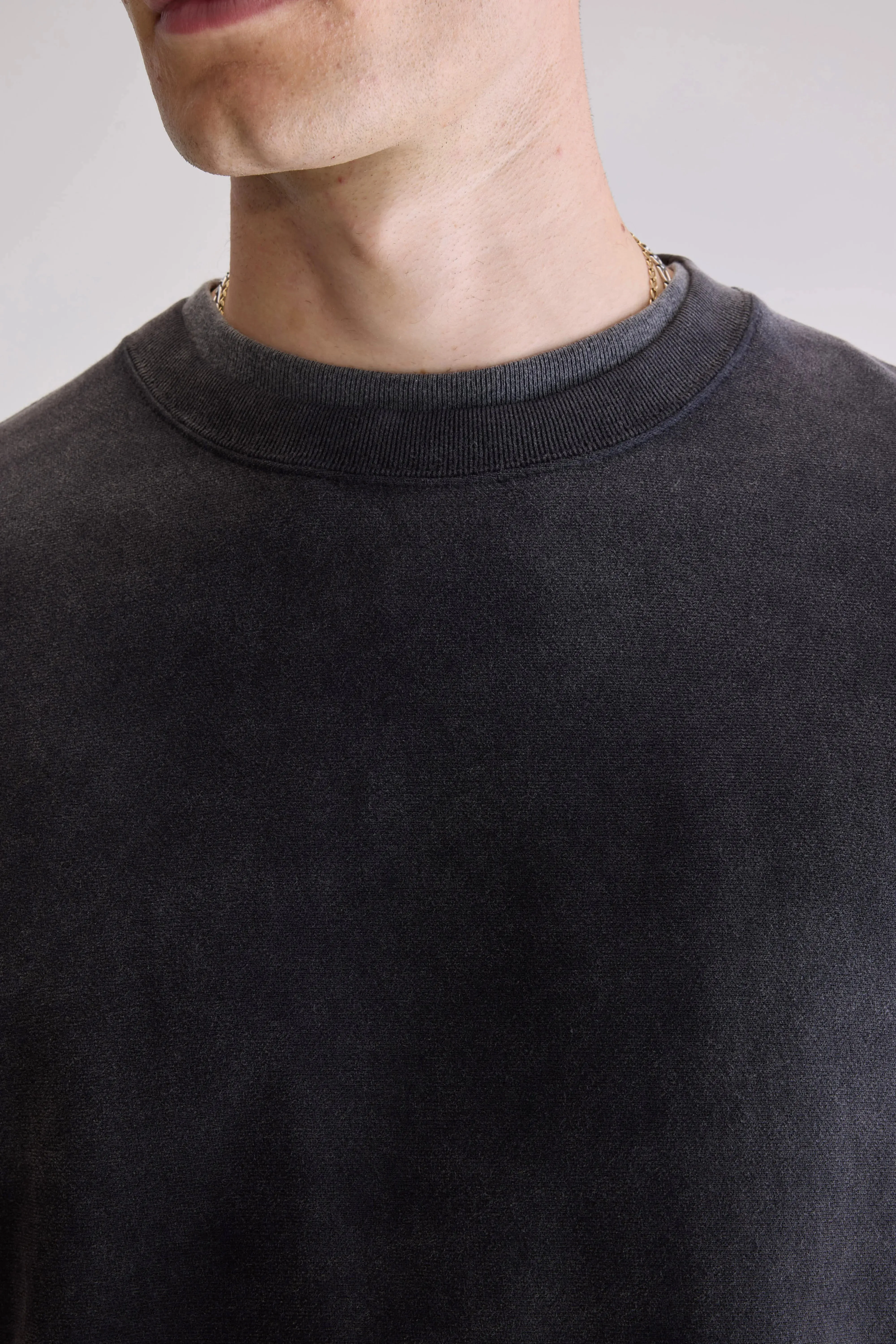Classic Chic Flake crewneck sweatshirt (252 / M / BLACK)