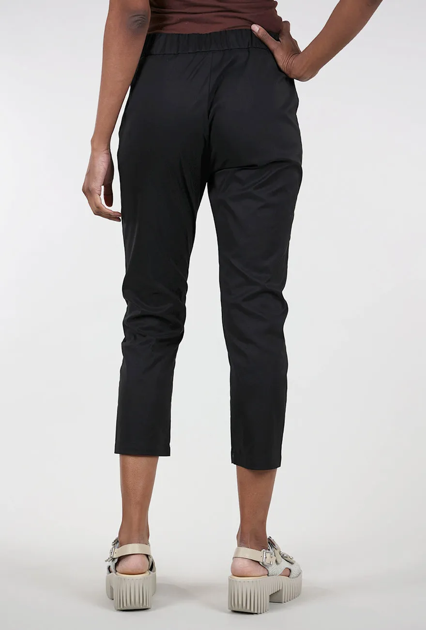 Classic Cotelac Trouser, Black Elegant Look