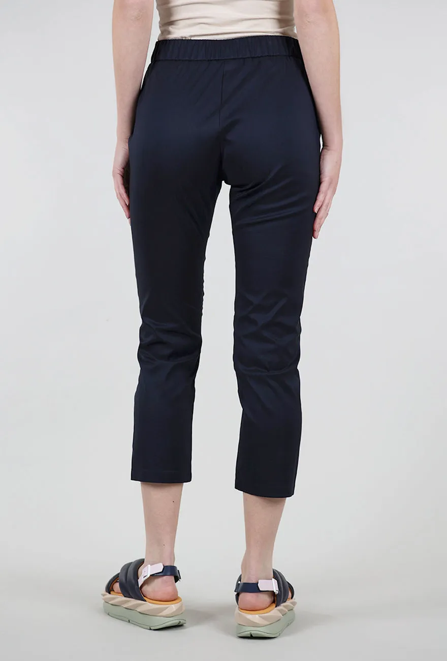 Classic Cotelac Trouser, Indigo Comfortable Touch