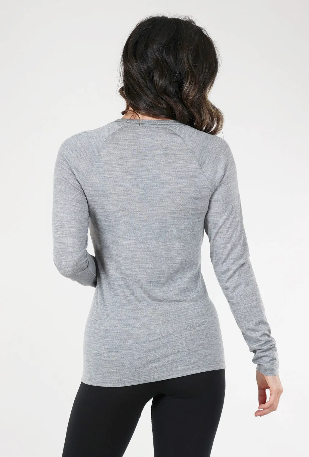 Classic Edge Classic All-Season Merino Base Layer, Charcoal Gray