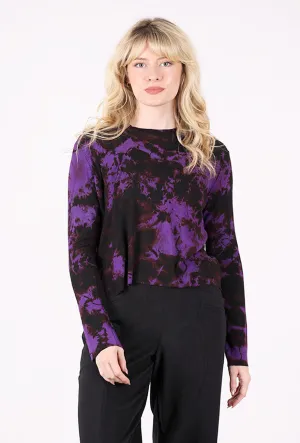 Outdoor Style HB Crop Top, Grape