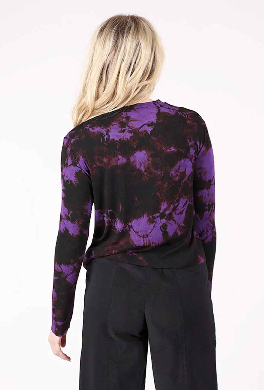 Classic Fitment HB Crop Top, Grape