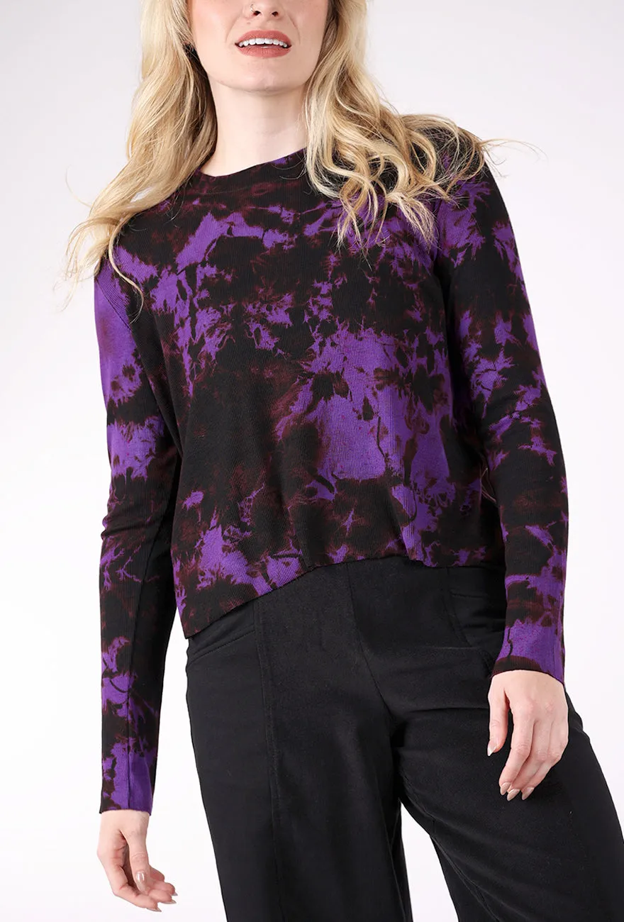 Classic Fitment HB Crop Top, Grape