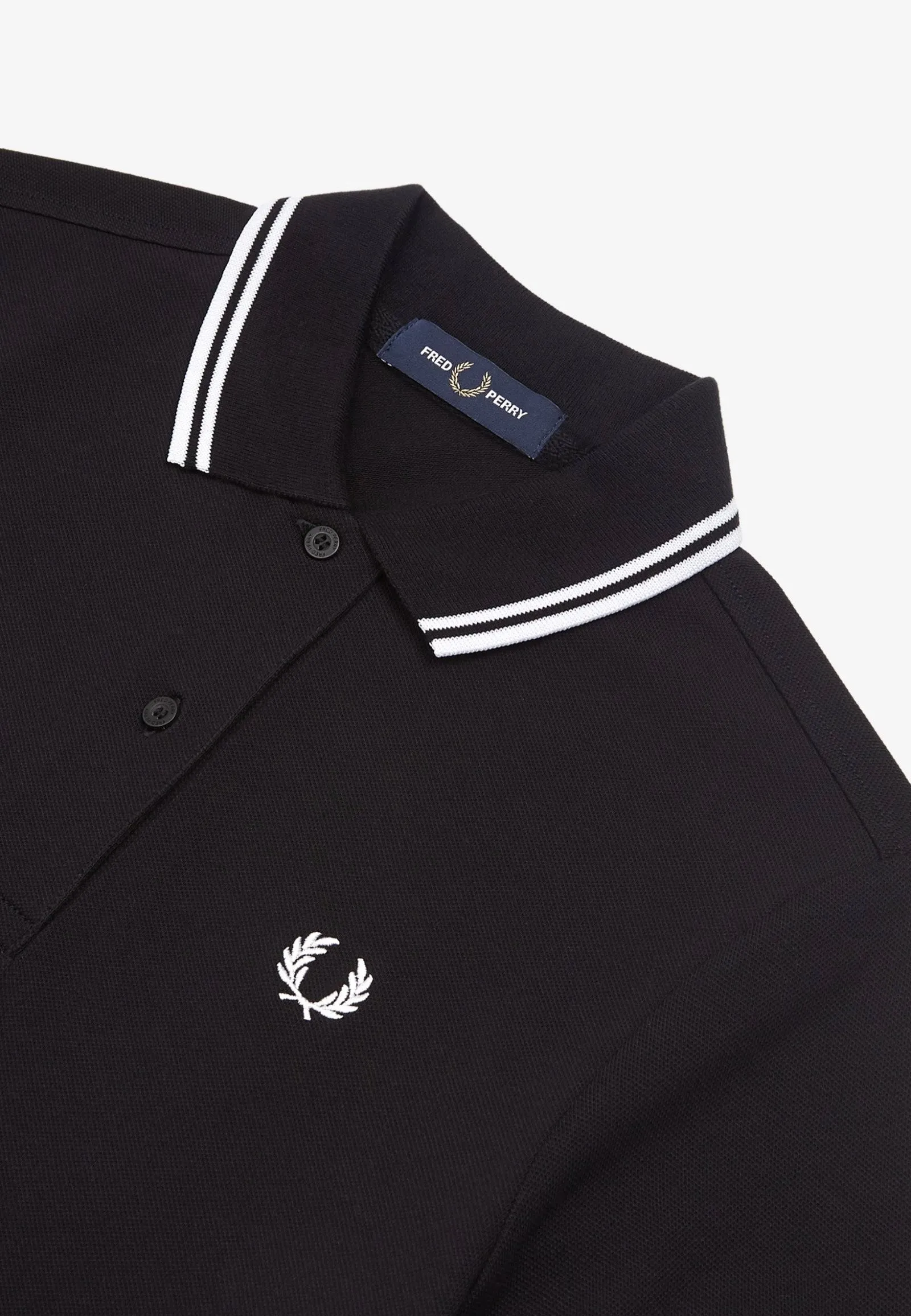 Classic Outfit Fred Perry - Twin Tipped Fred Perry Black - Dress