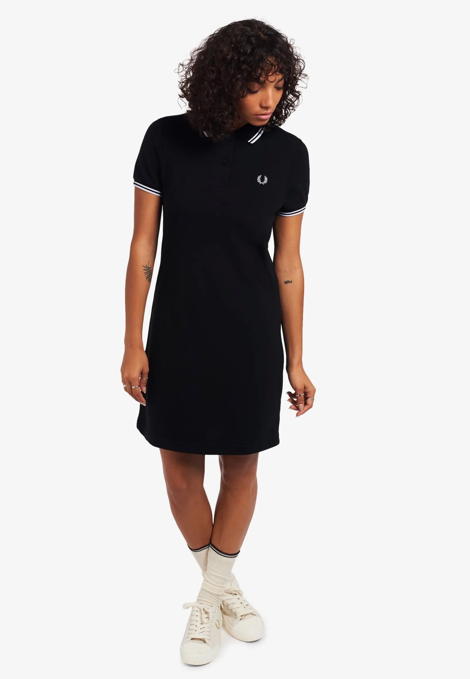 Free Step Fred Perry - Twin Tipped Fred Perry Black - Dress