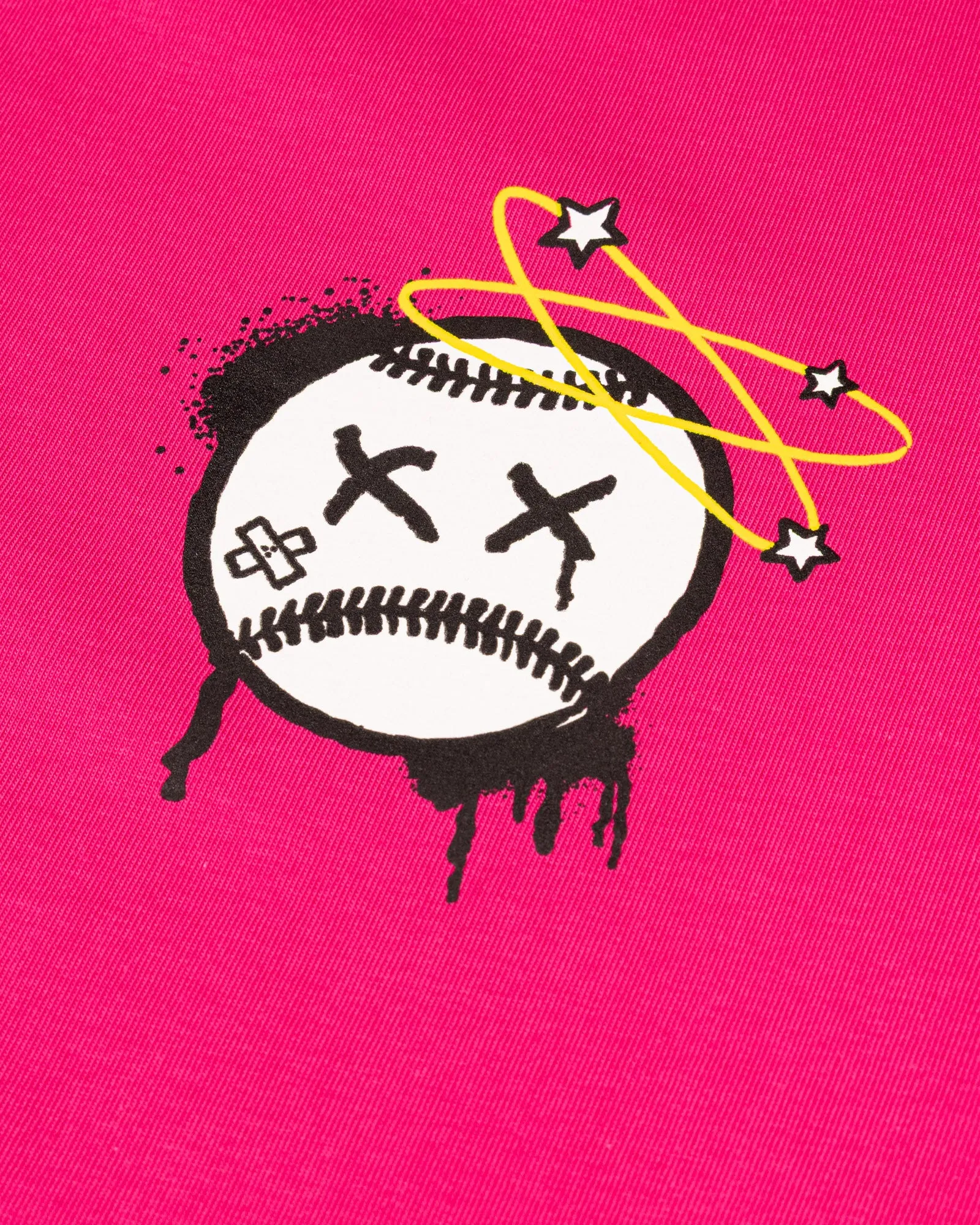 Classic staple Bat Bros Bad Day Pima Cotton T-Shirt - Pink