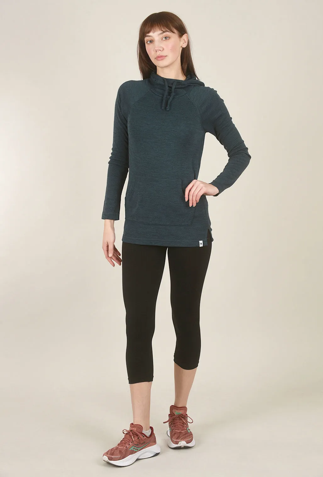 Classic Style Thermal Drape Hood Base Layer, Twilight Blue