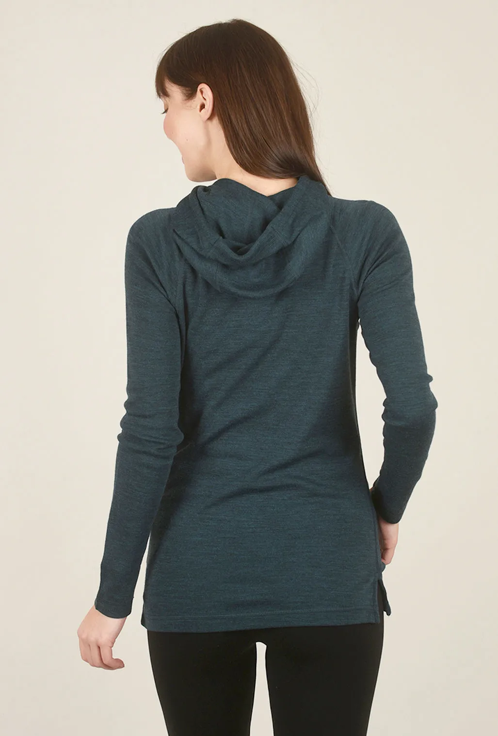 Classic Style Thermal Drape Hood Base Layer, Twilight Blue