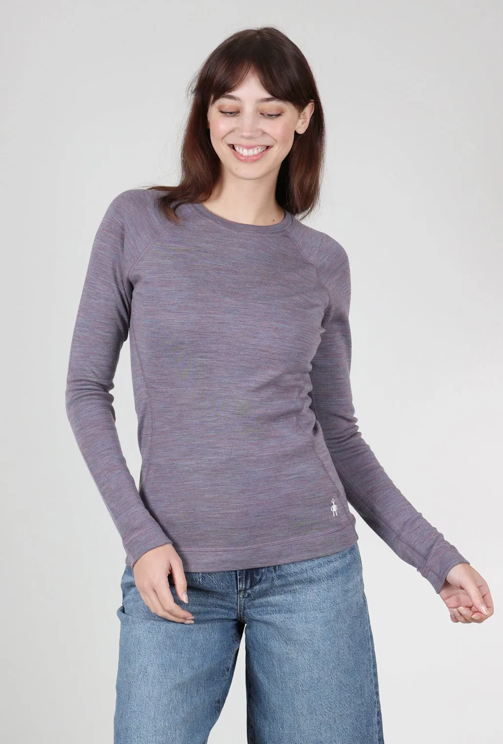 Warm wool piece Classic Thermal Base Layer, Chalk Violet Heather