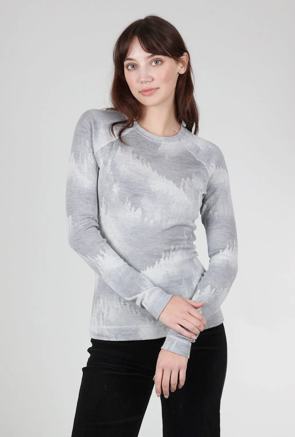 outer wear Classic Thermal Base Layer, Light Gray Foggy Pine