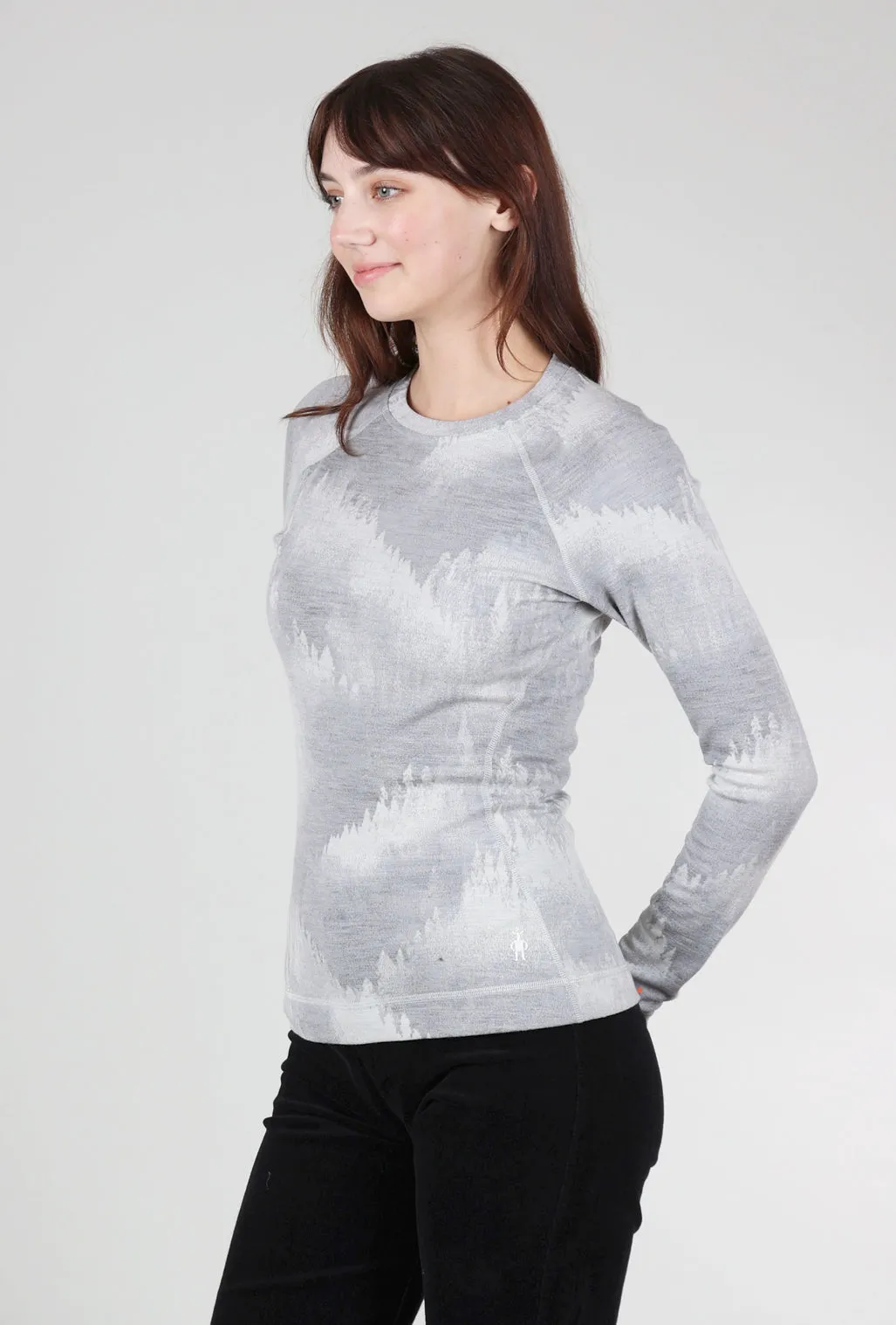 Classic Thermal Base Layer, Light Gray Foggy Pine Warm Texture