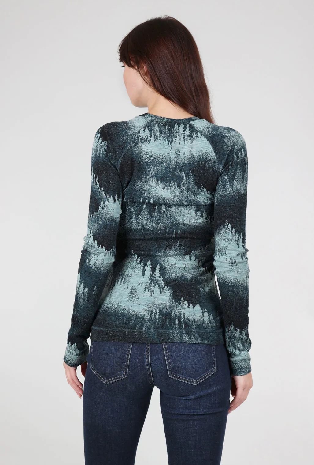 Classic Thermal Base Layer, Twilight Foggy Pine Trendy Style