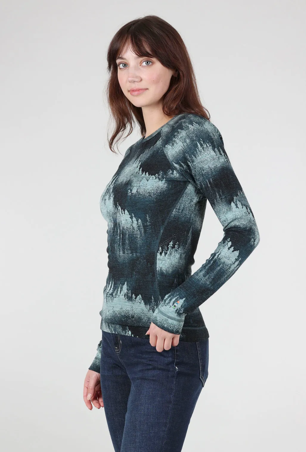 Classic Thermal Base Layer, Twilight Foggy Pine Trendy Style
