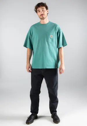 Elegant and Relaxed Carhartt WIP - Hudson Pocket Saguaro - T-Shirt