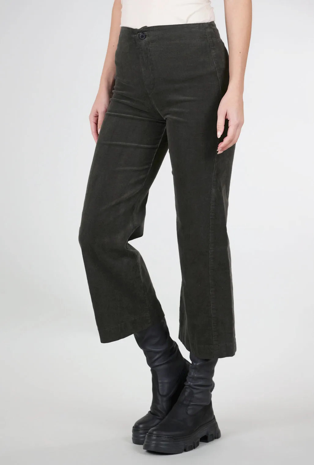clean design Knack Cords, Dark Olive