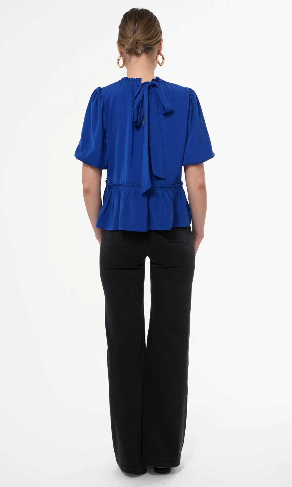 clean design Skye High Waist Wide Leg Denim