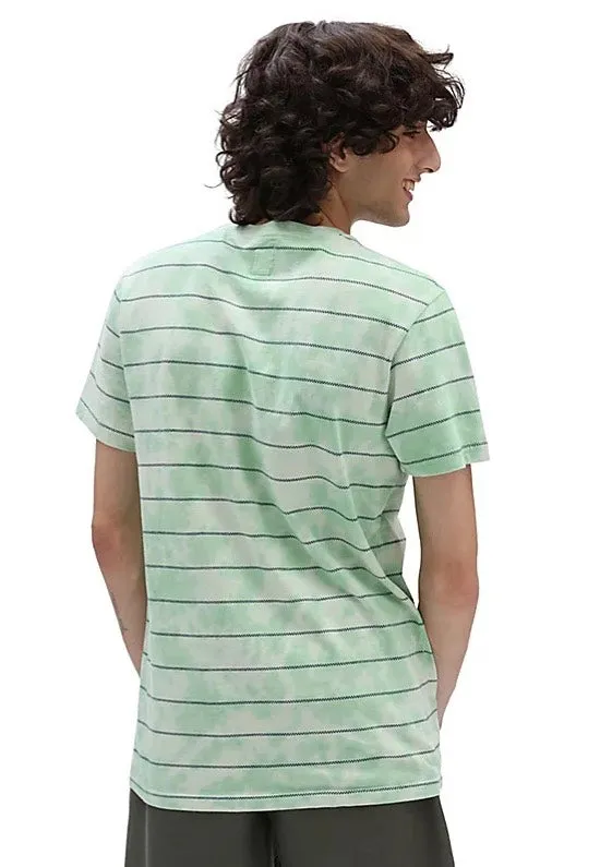 clean look Vans - Tiedye Checkerstripe Ii Celadon Green/Tie Dye - T-Shirt