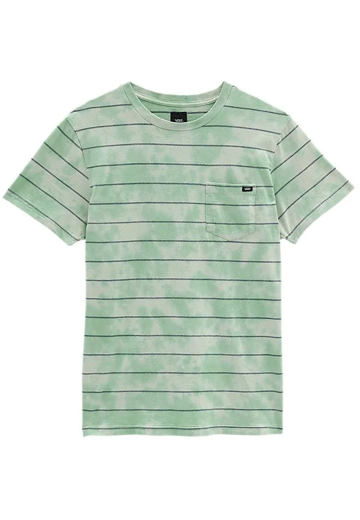 clean look Vans - Tiedye Checkerstripe Ii Celadon Green/Tie Dye - T-Shirt