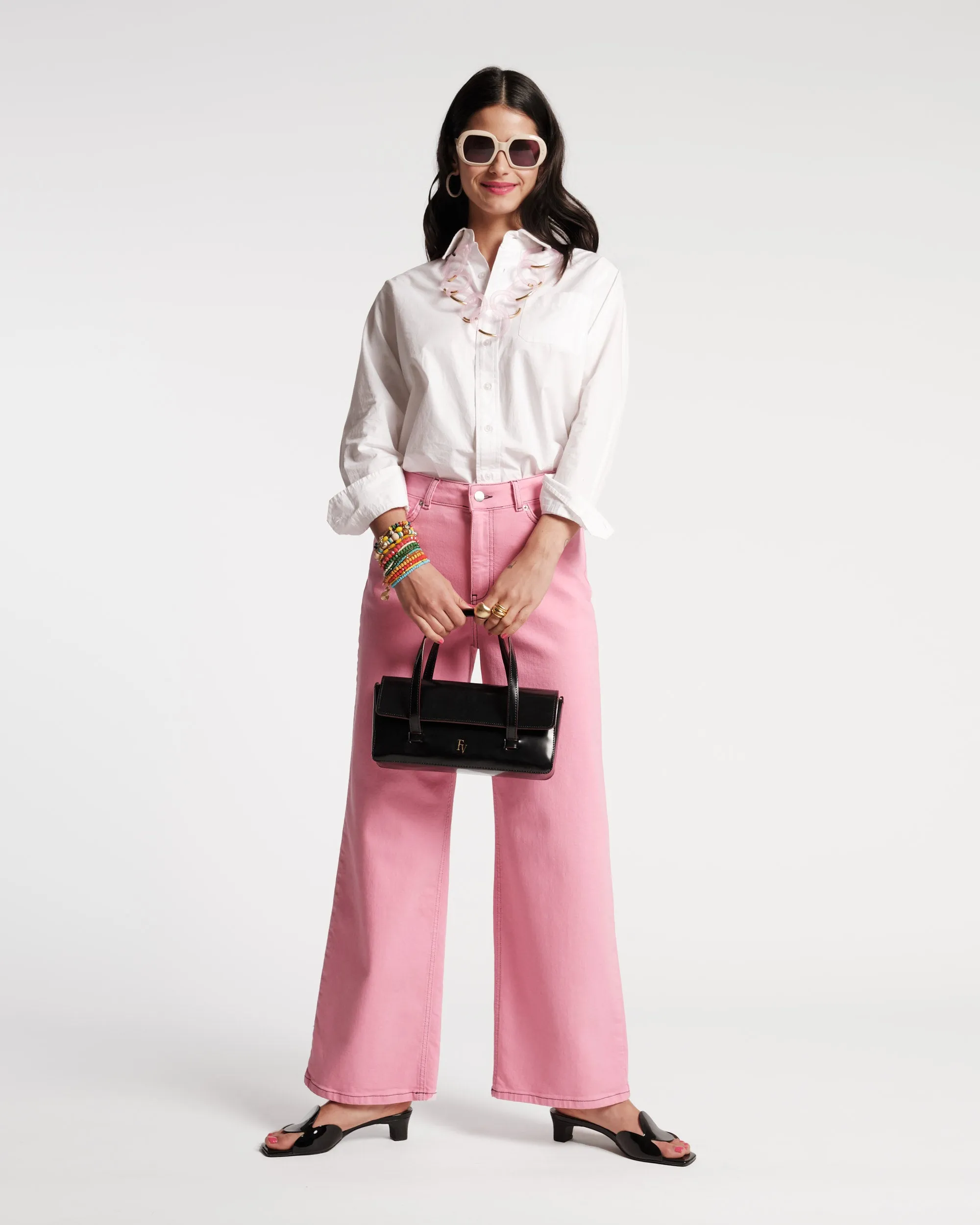 Clean Style Ace Jean Stretch Denim - Pink