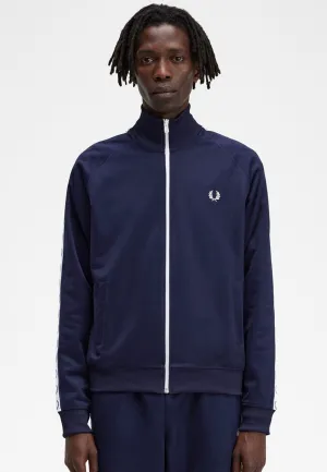 Fred Perry - Taped Track Carbon Blue - Track Jacket baristas