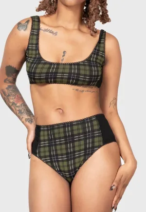 Comfort Dance Lux Fit Killstar - Autumn Lights Green - Panties