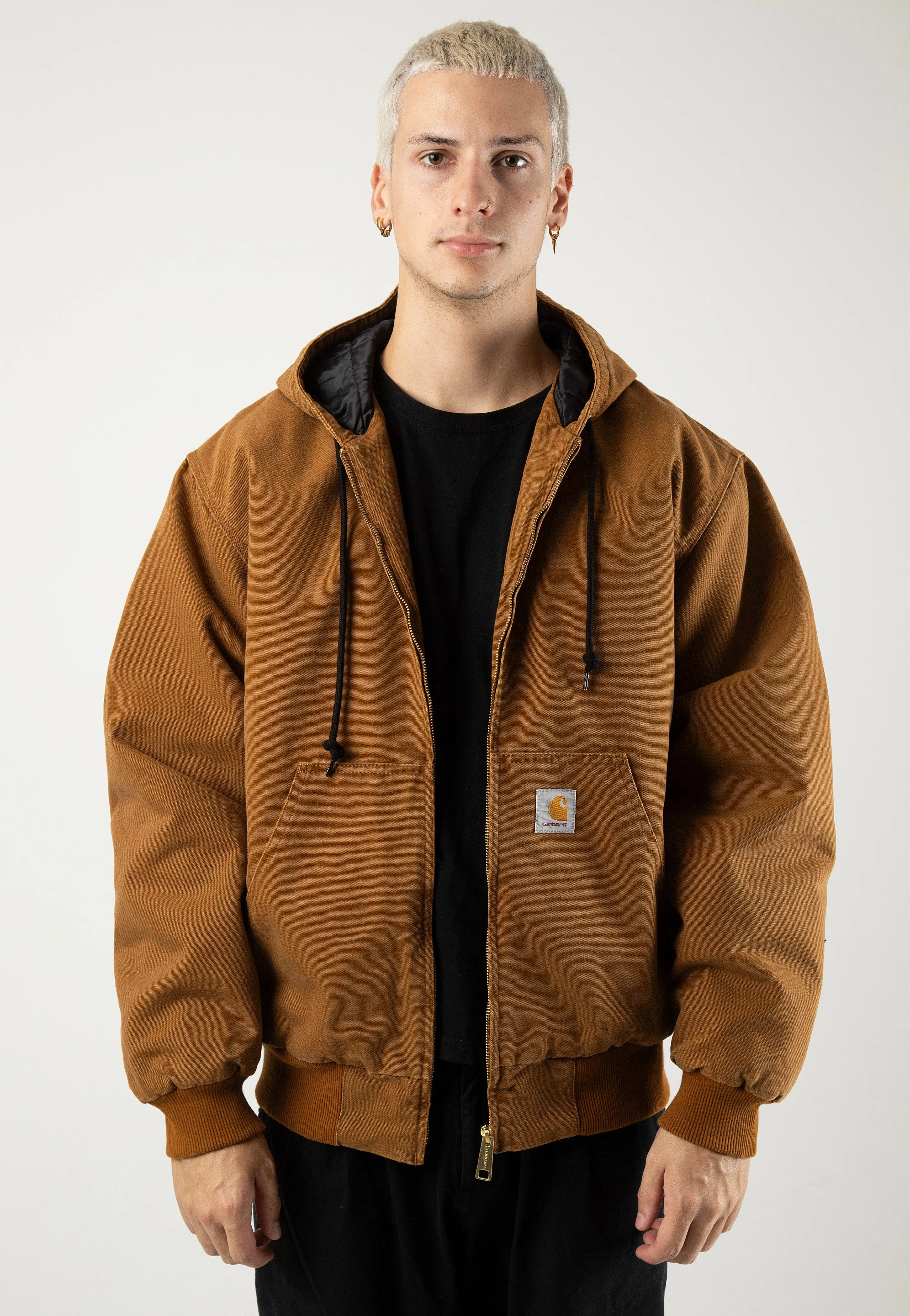 Cold Proof Carhartt WIP - Og Active Aged Canvas Deep H Brown - Jacket