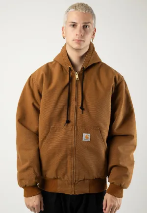 campfire Water Resistant Carhartt WIP - Og Active Aged Canvas Deep H Brown - Jacket