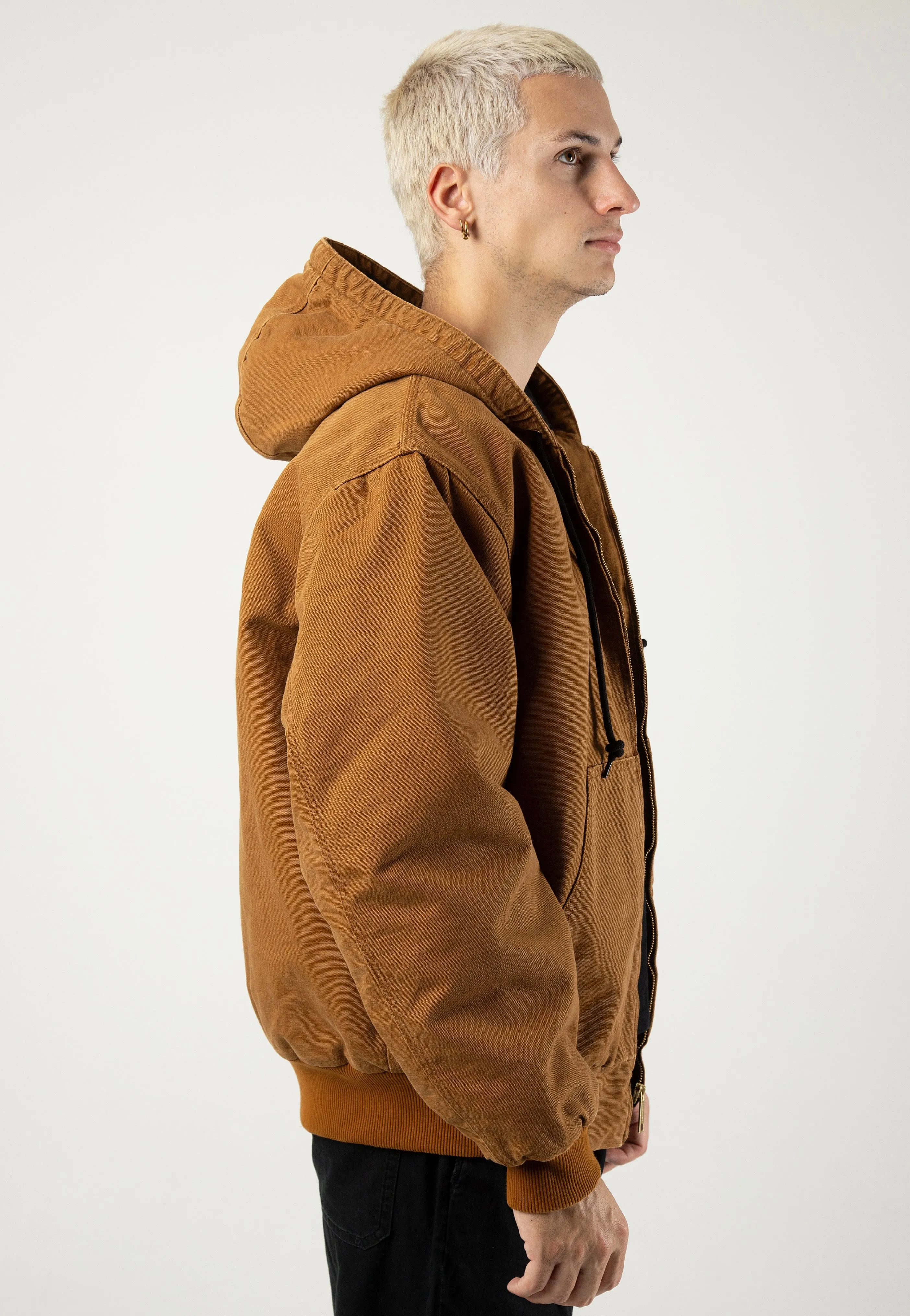 Cold Proof Carhartt WIP - Og Active Aged Canvas Deep H Brown - Jacket