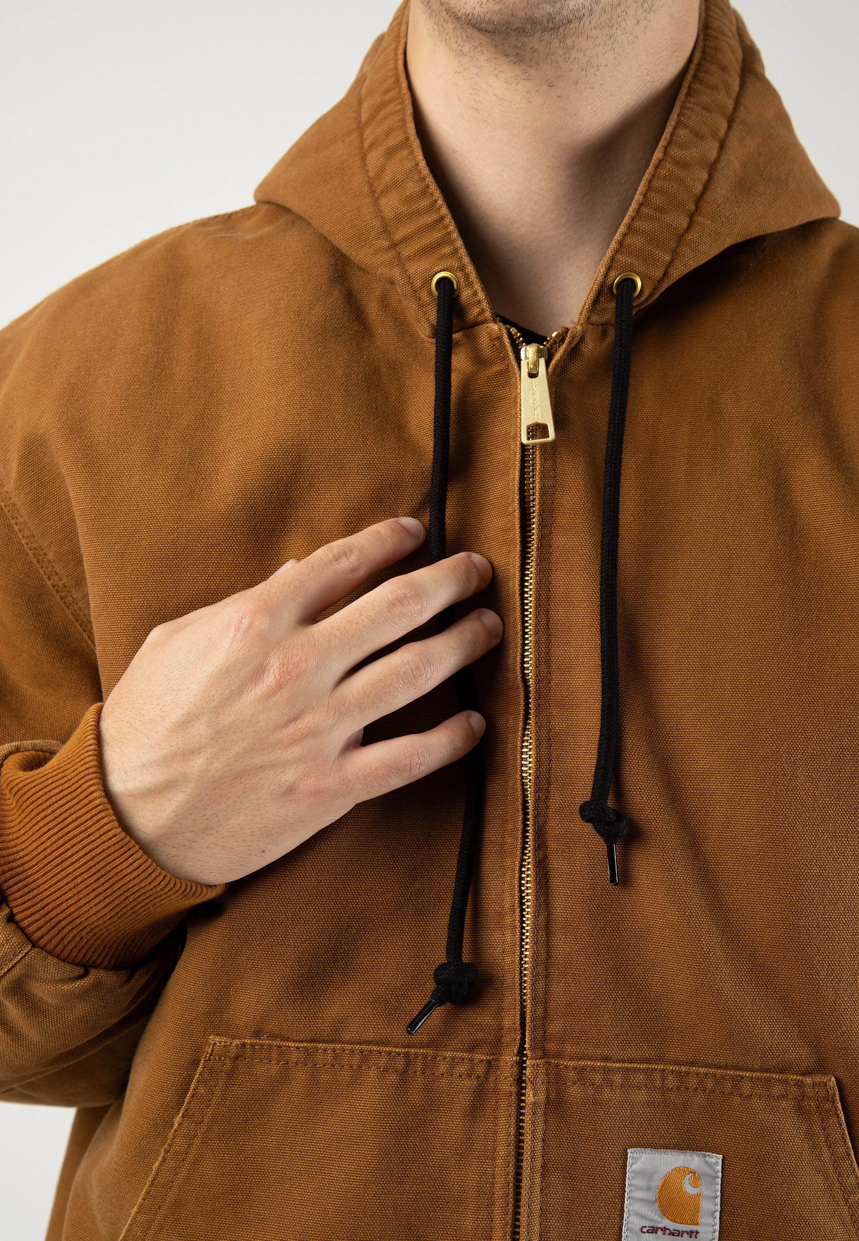 Cold Proof Carhartt WIP - Og Active Aged Canvas Deep H Brown - Jacket