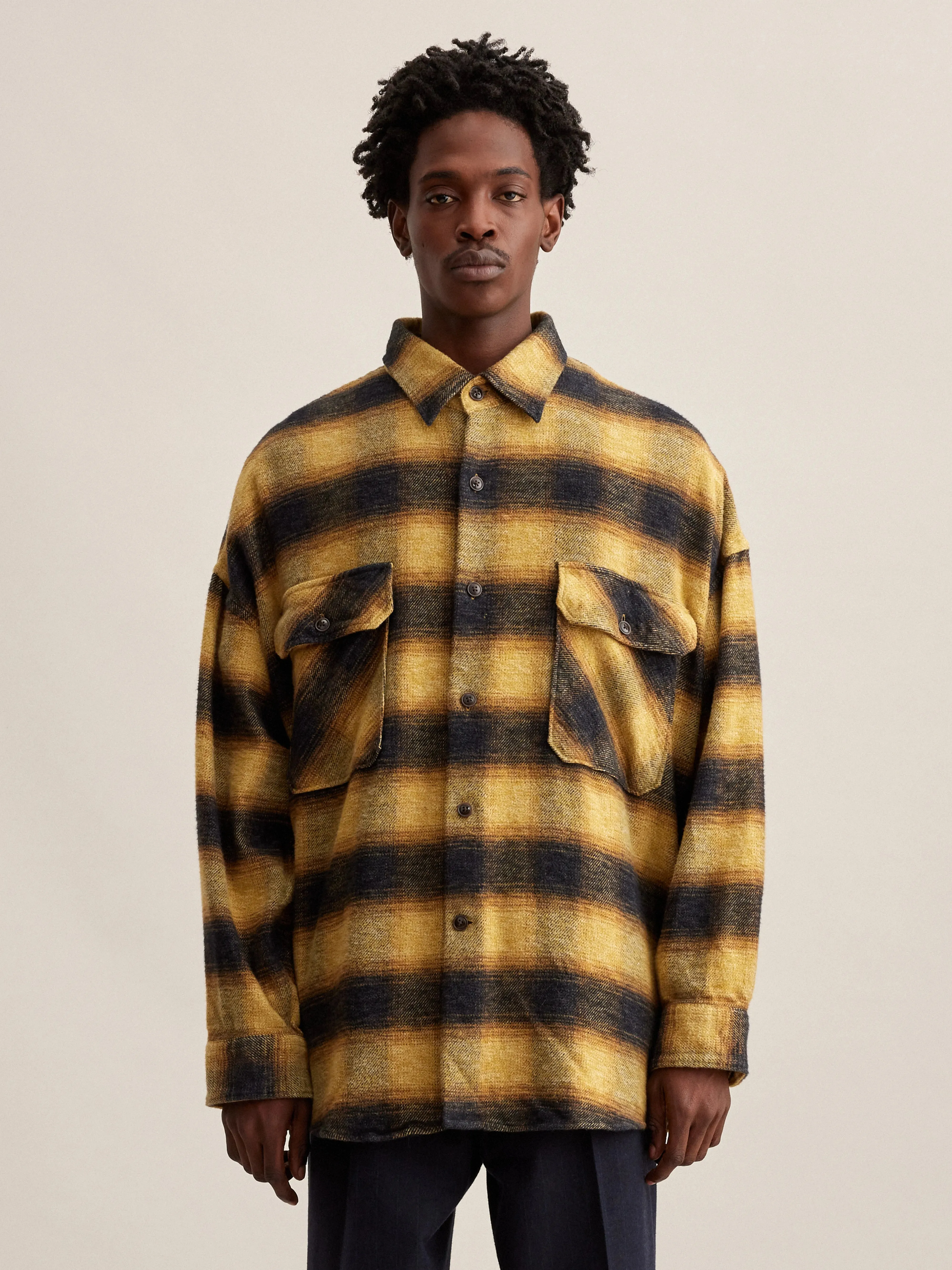 Cold Smart Style Grow Overshirt (232 / M / CHECK B)