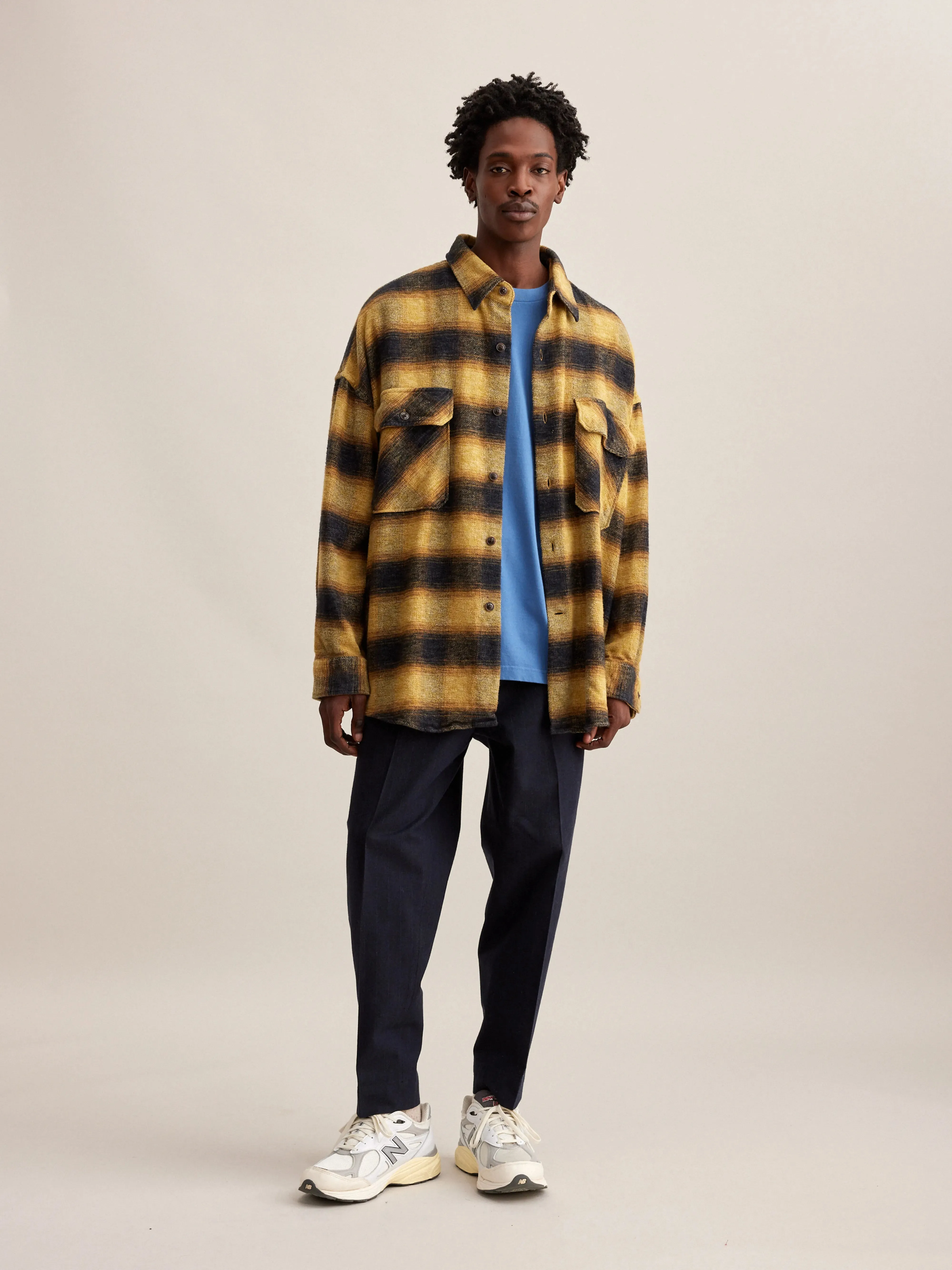 Cold Smart Style Grow Overshirt (232 / M / CHECK B)
