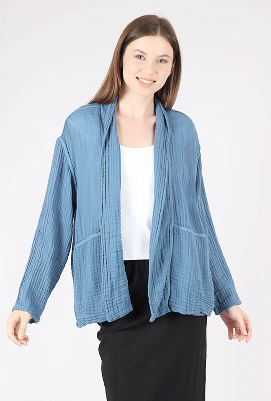 Bay Jacket, Storm Cool Tone Double Buttons